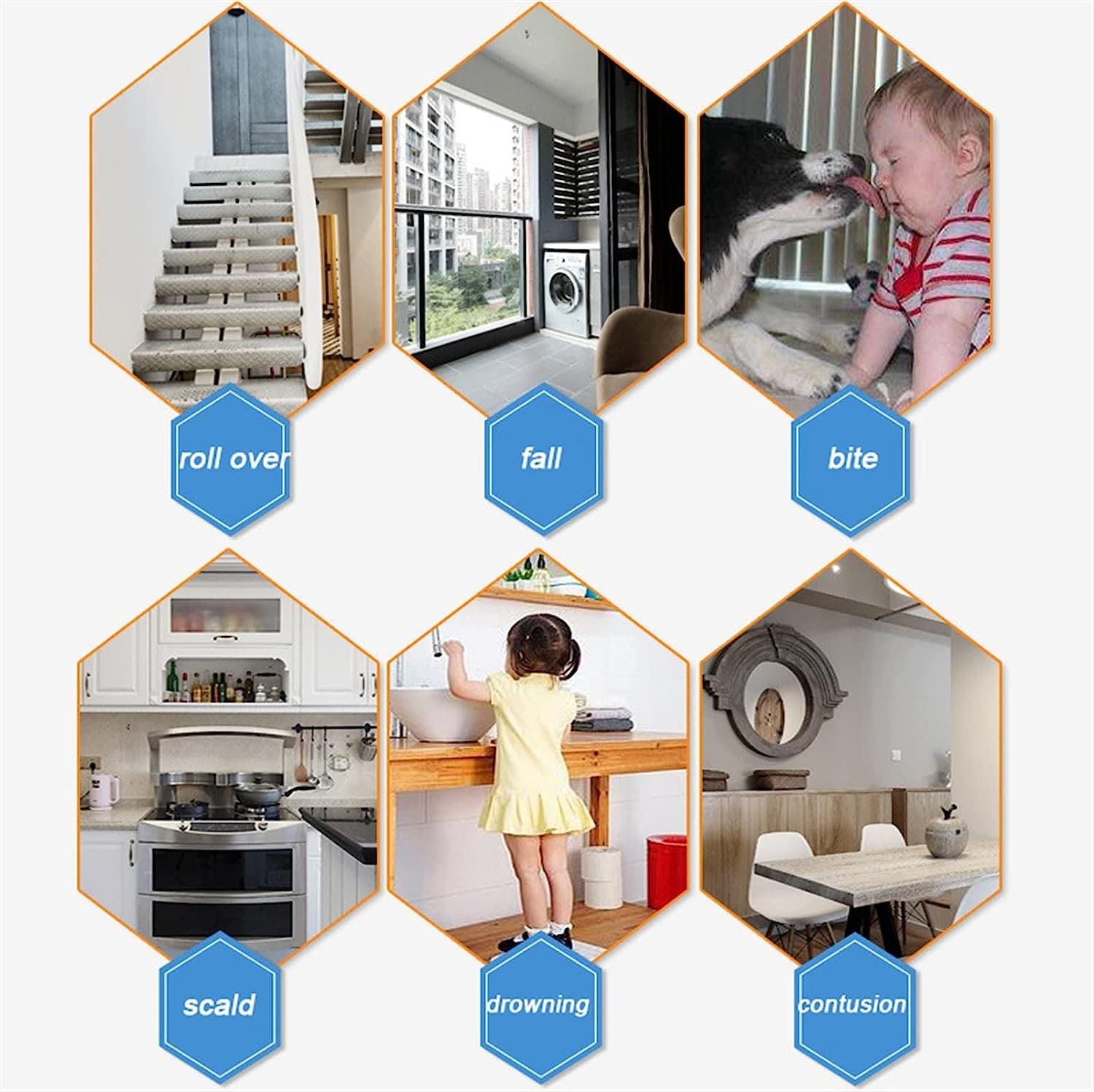 Amazon.co.jp: 犬の安全ゲート、自動閉鎖ペットゲート、76cm子犬ゲート